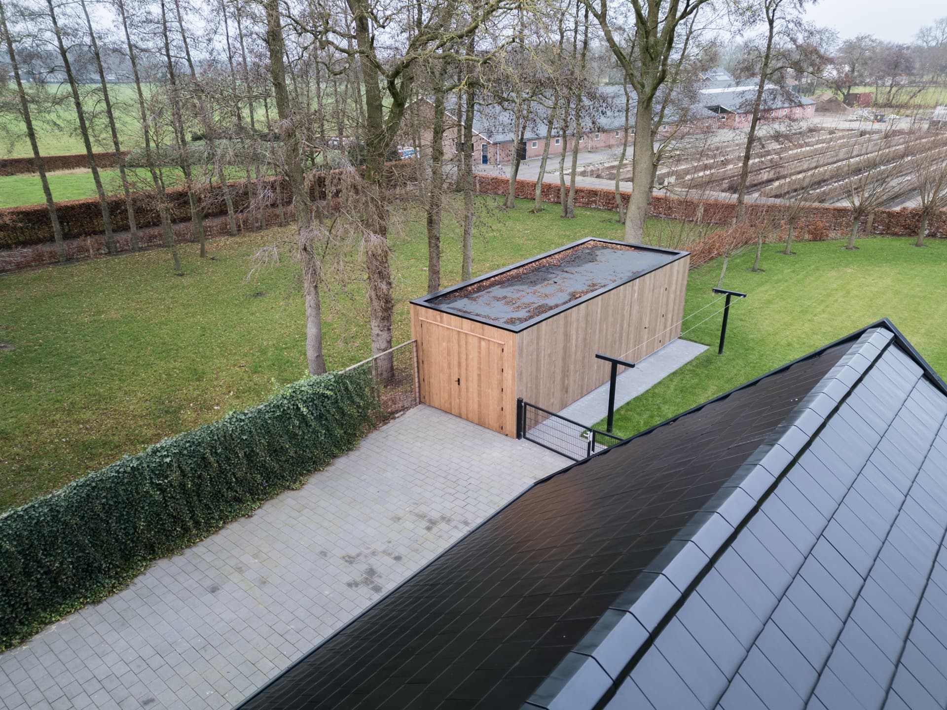 Houten schuur, Uddel